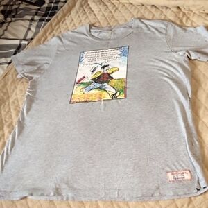 Gray True Religion Graphic T-Shirt
